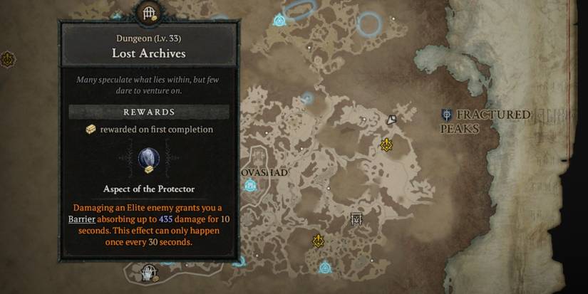 lost archives dungeon sorcerer quest diablo 4