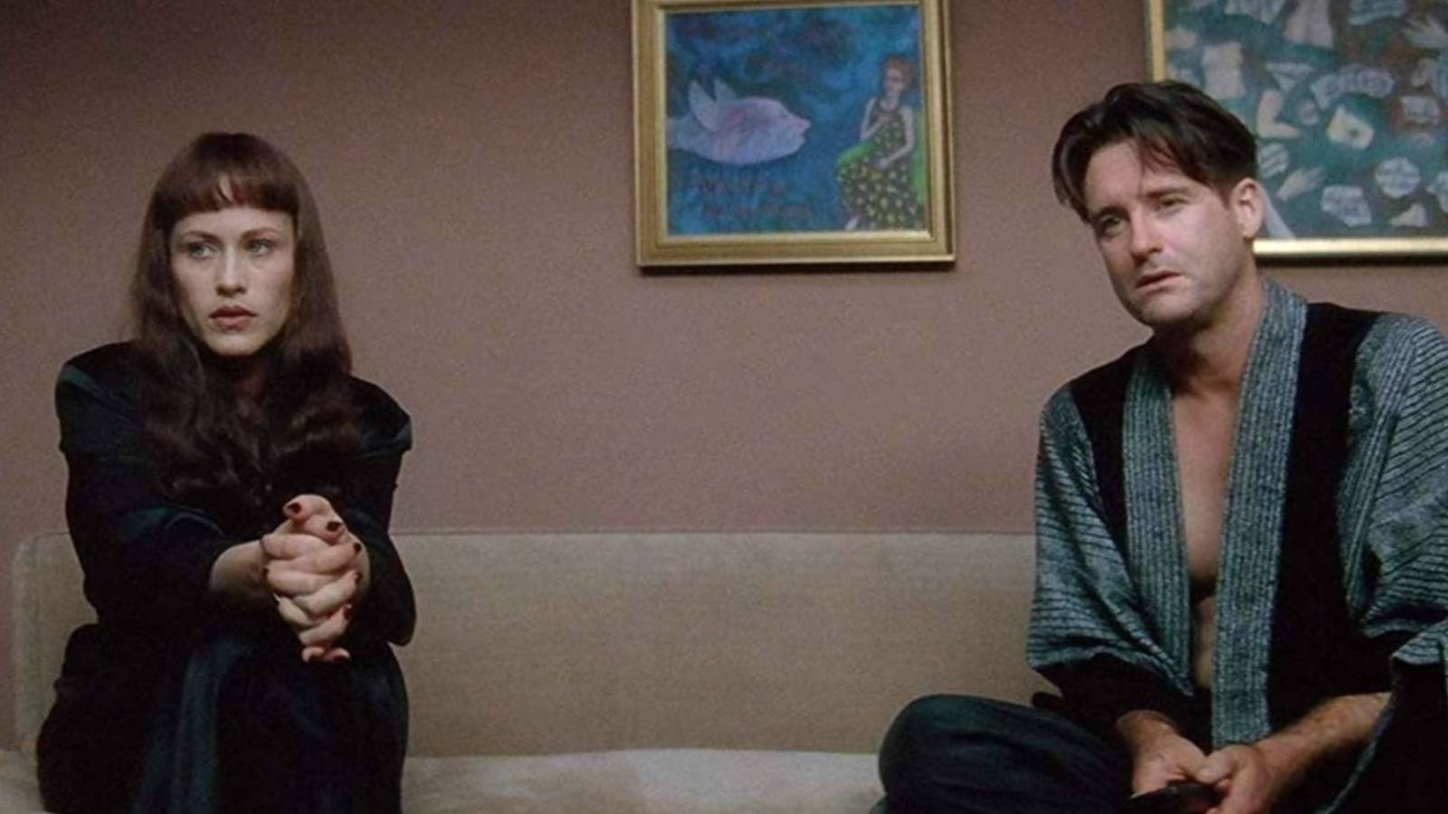 Patricia Arquette and Bill Pullman in Lost Highway