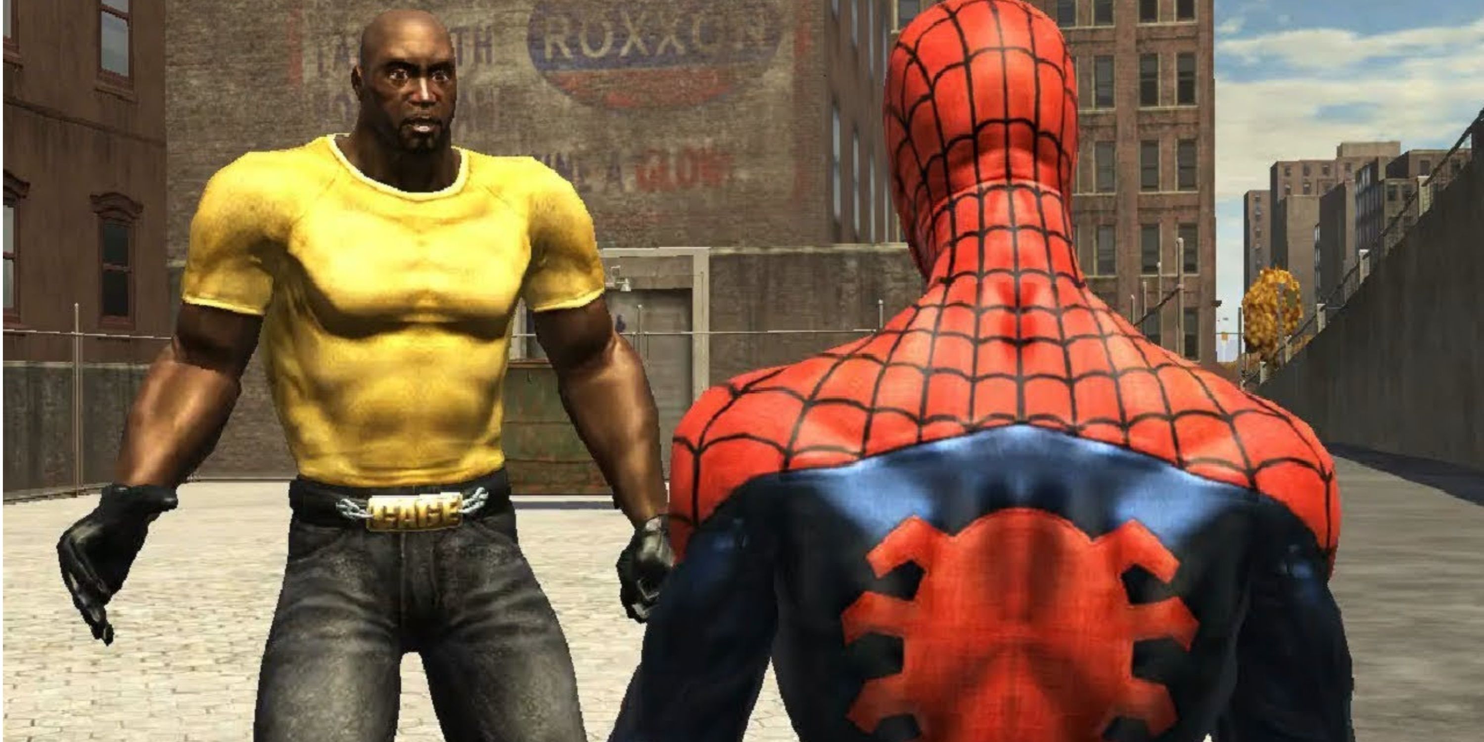 luke cage and spider-man in web of shadows