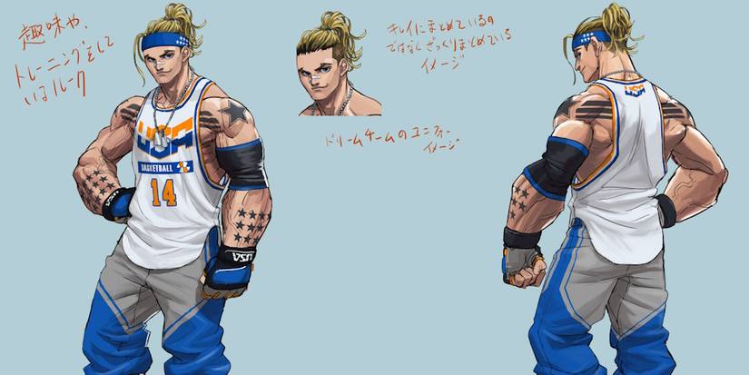 Luke Street Fighter Costume