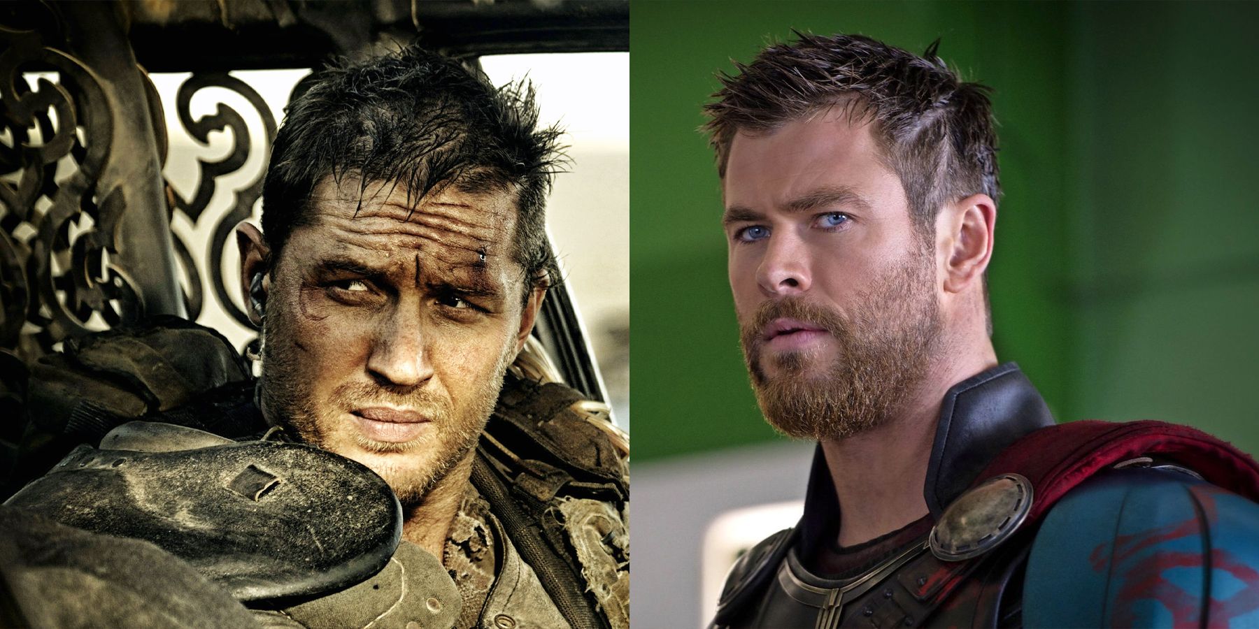 Mad Max Tom Hardy and Chris Hemsworth