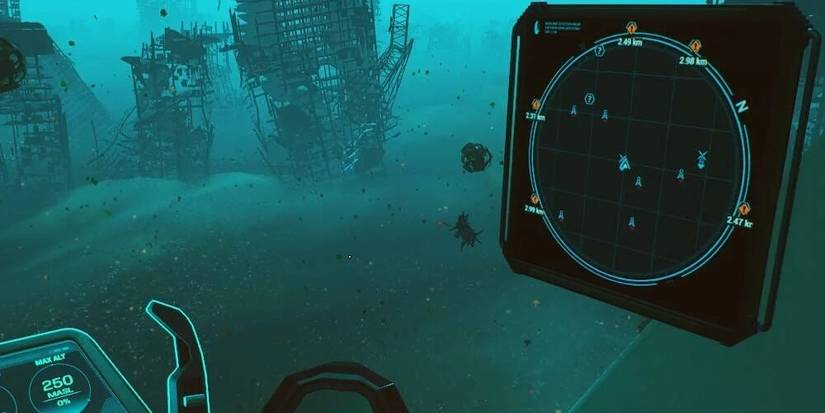 Location Radar Map Inside A Ship In Forever Skies