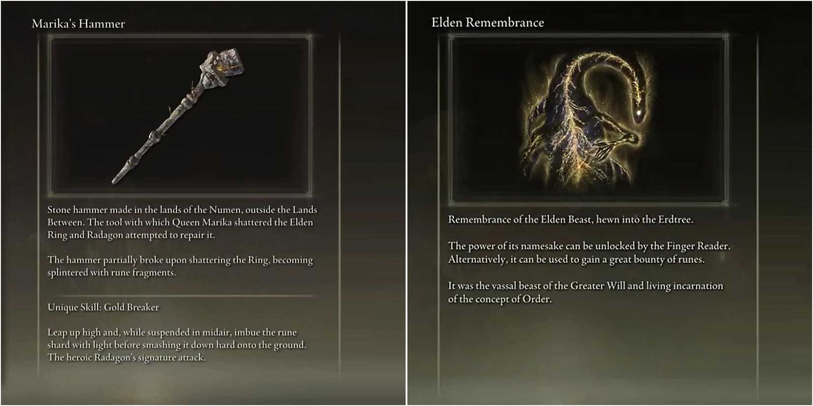 marika hammer in elden ring