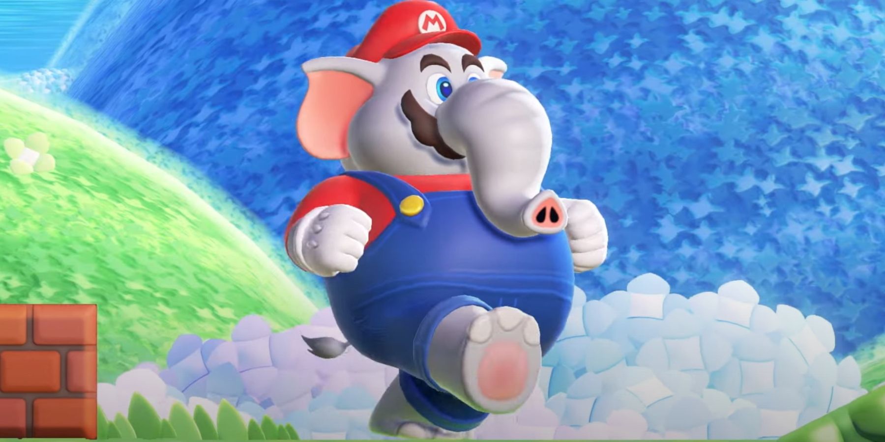 Mario Bros Wonder Elephant