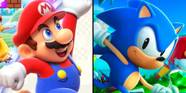 Super Sonic And Super Mario Games Super Mario Bros Wonder Sonic