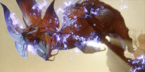 Mizutsune in Monster Hunter Rise 