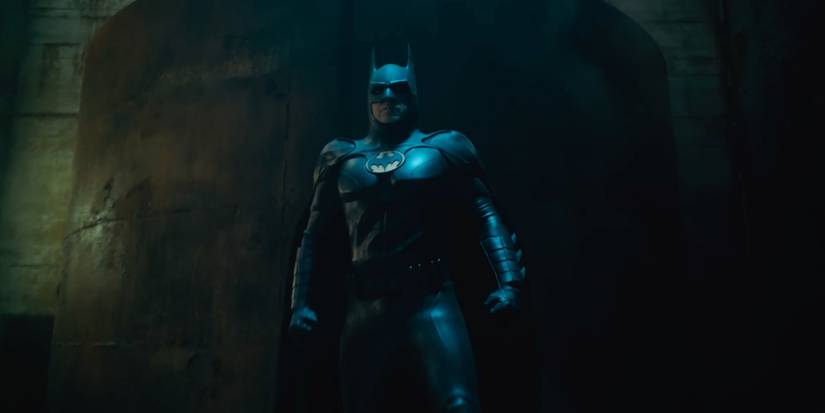 Michael Keaton Batman in The Flash