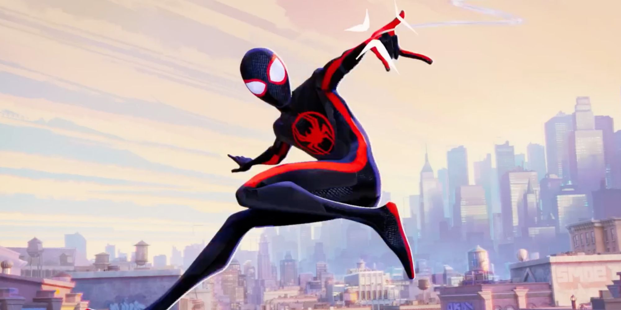 Miles in Spider-Man Across the Spider-Verse