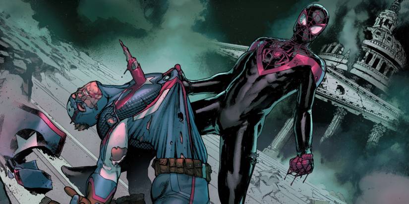 miles morales spider-man killing captain america