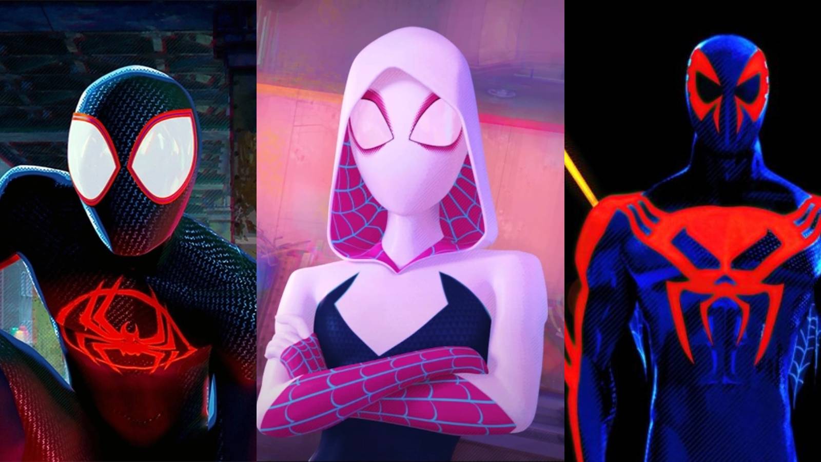 Spider-Man: Across the Spider-Verse Miles Morales Spider-Gwen Miguel O'Hara
