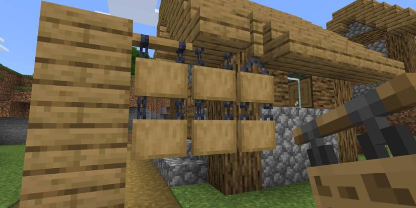 How To Make Hanging Sign Java Minecraft: How to Craft and Use Hanging Signs