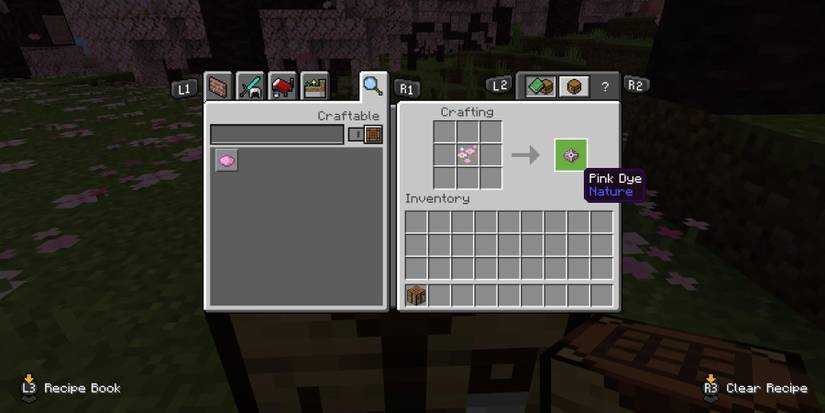 minecraft how to use pink petals