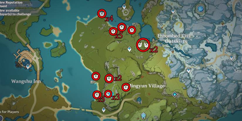 mingyun village slime location in genshin impact