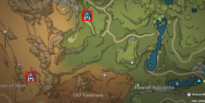 Mirror Maiden Old Vanarana