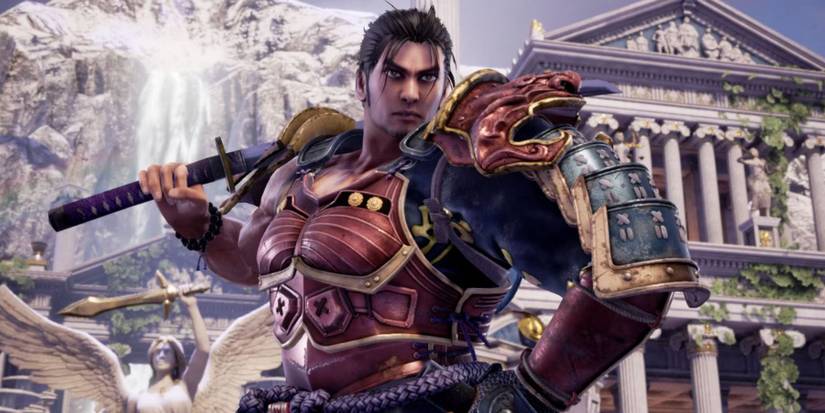 Mitsurugi sizing up his opponent