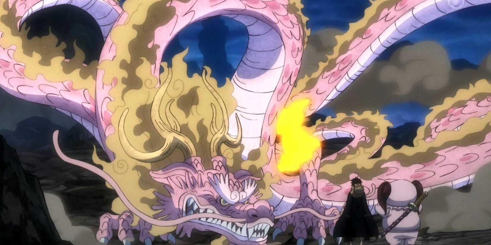 The last saga of Momonosuke One Piece's strongest fire users