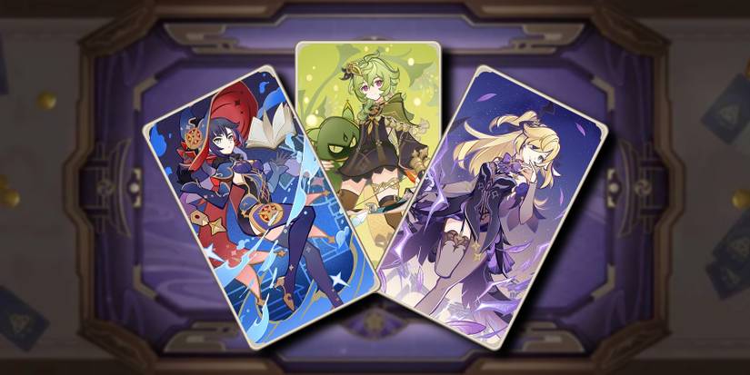 mona-collei-and fischl tcg meta deck in genshin impact