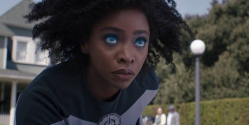 Monica Rambeau using her powers in Westview