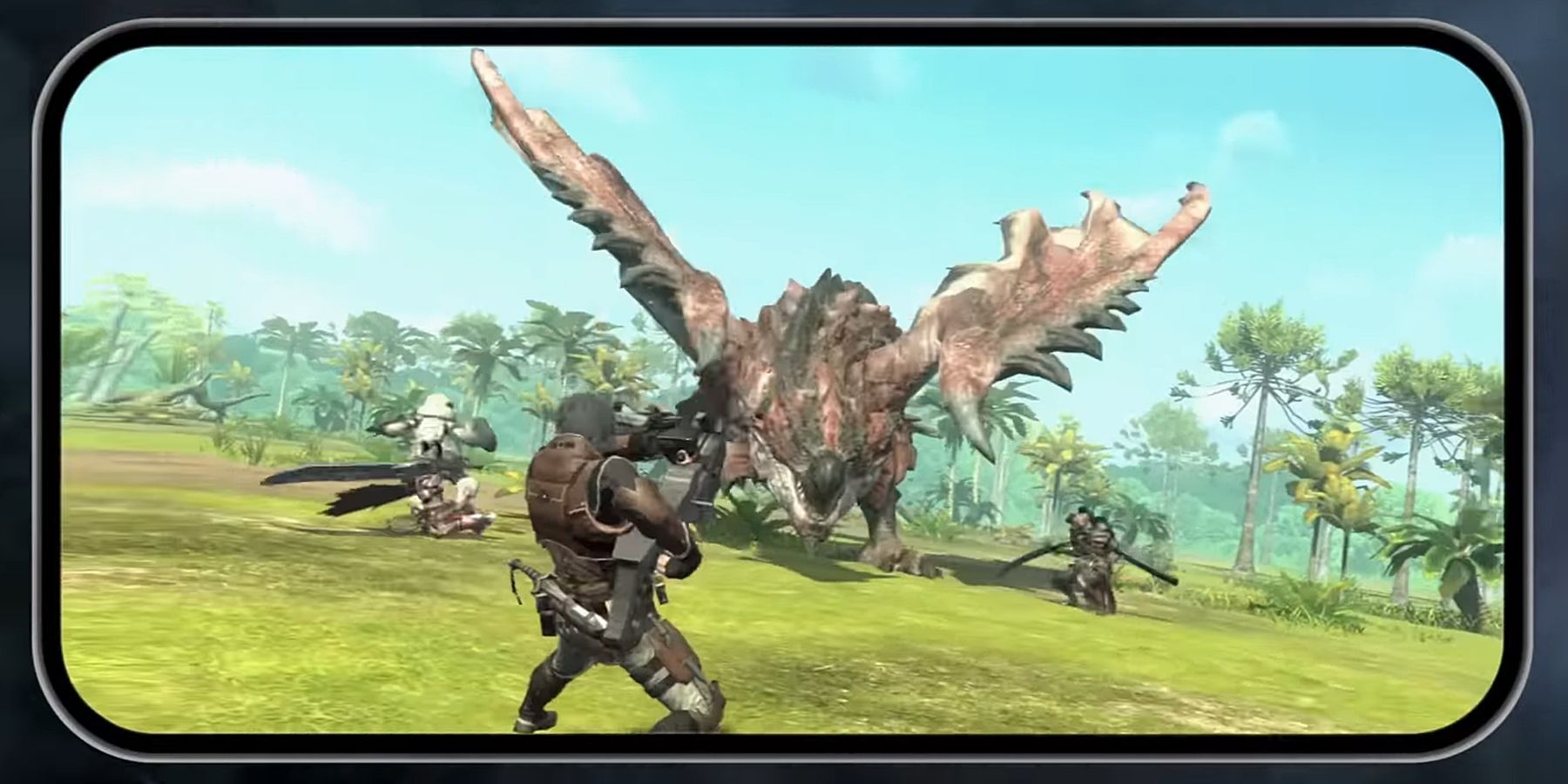 monster hunter now trailer rathalos