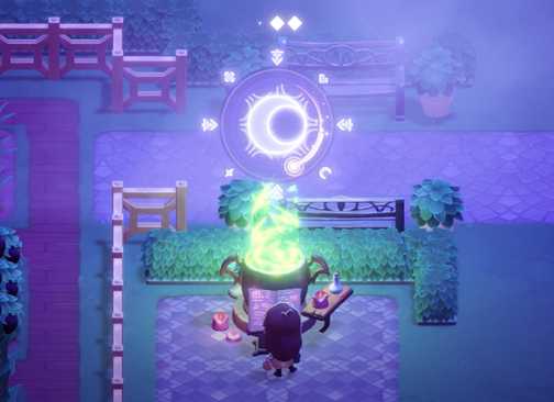 Sistem ramuan di Moonlight Peaks