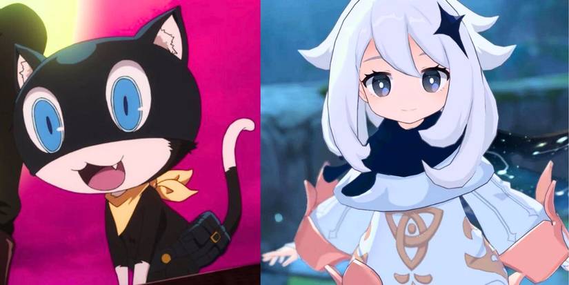 Morgana P5 & Paimon Genshin Impact