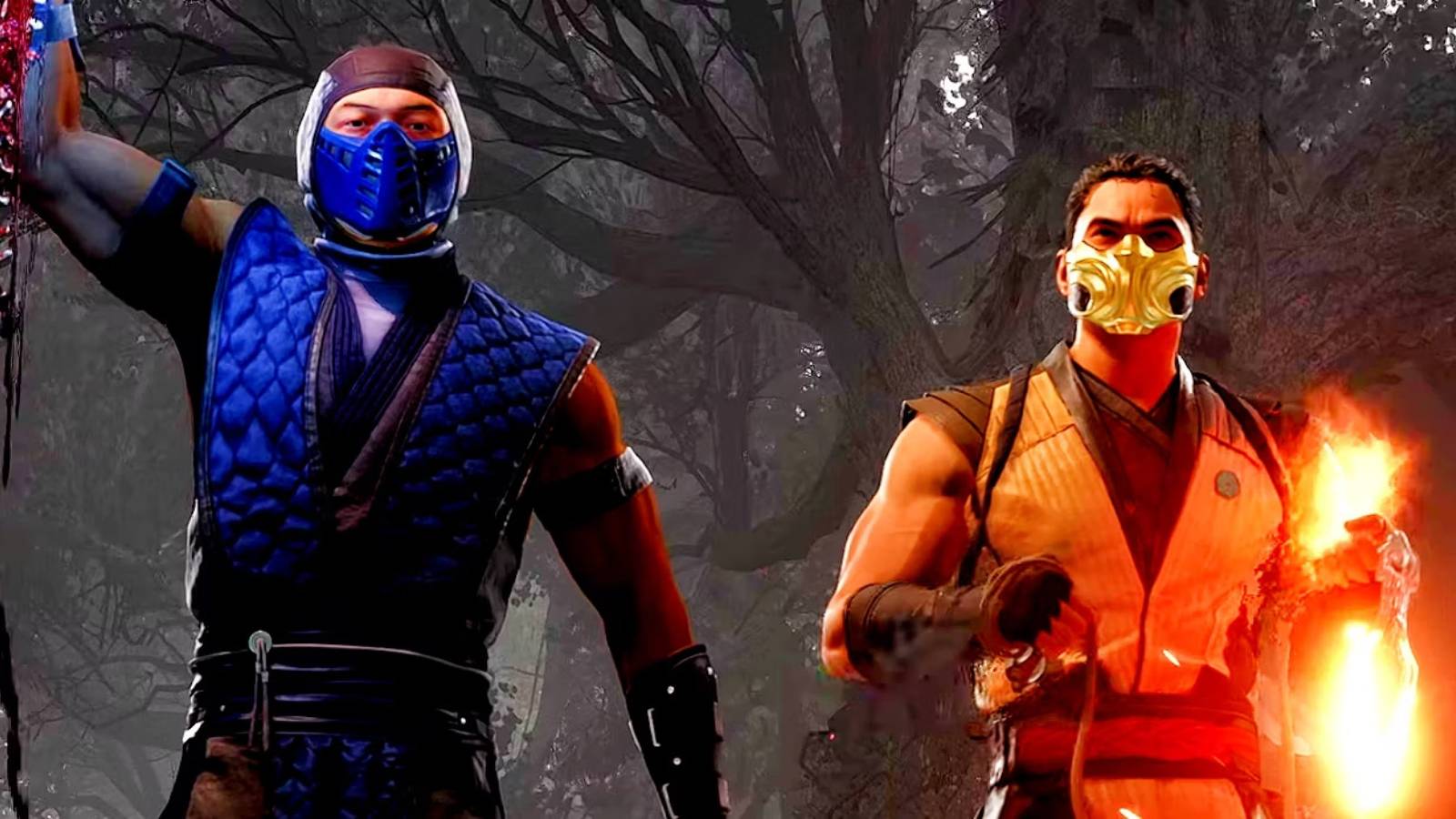 Mortal Kombat 1 Scorpion Sub Zero Fatality