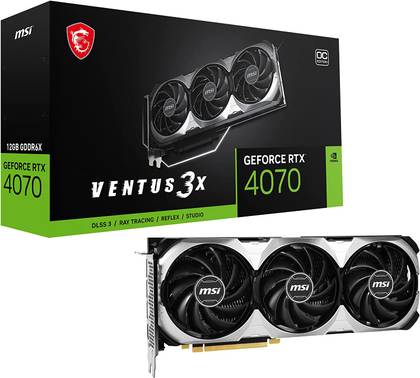 MSI RTX 4070 Ventus 3X 12G OC