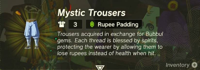 mystic trousers