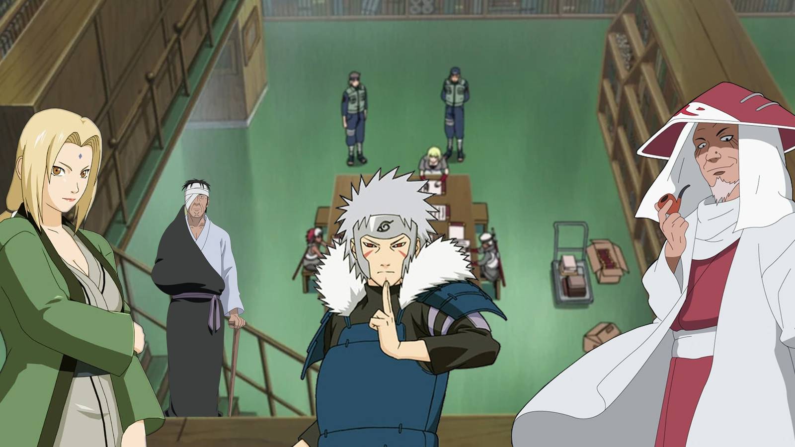 Danzo, Tsunade, Tobirama Senju, Hiruzen_Sarutobi are among the 15 smartest characters in Naruto