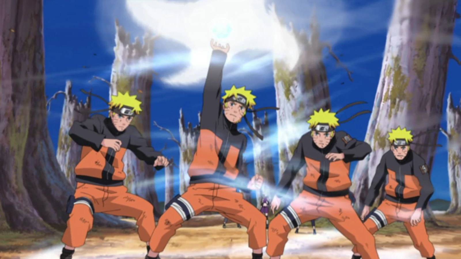 Naruto Shadow Clone Rasenshuriken