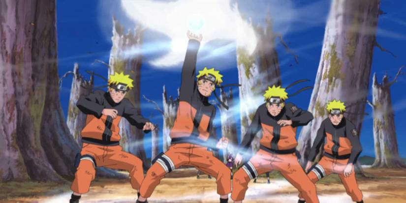 Naruto: The Unique Way Naruto Use The Shadow Clone Jutsu