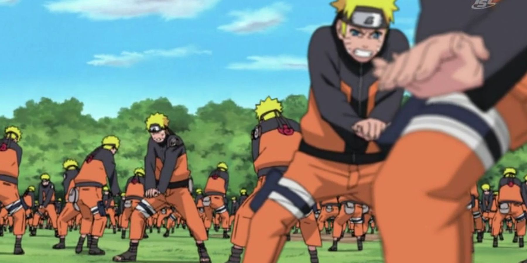 Naruto Shadow Clone Training