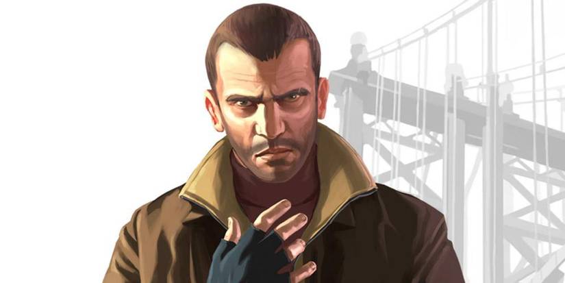 Niko Bellic in brown jacket GTA 4