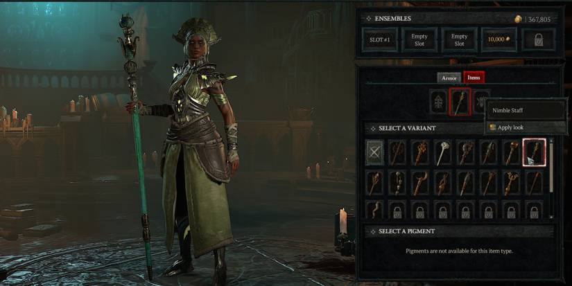 nimble staff transmog diablo 4