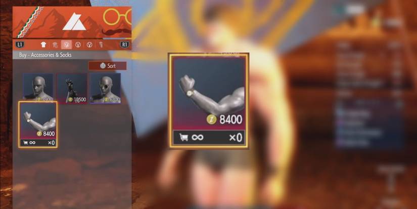 image showing the officer's watch in street fighter 6.