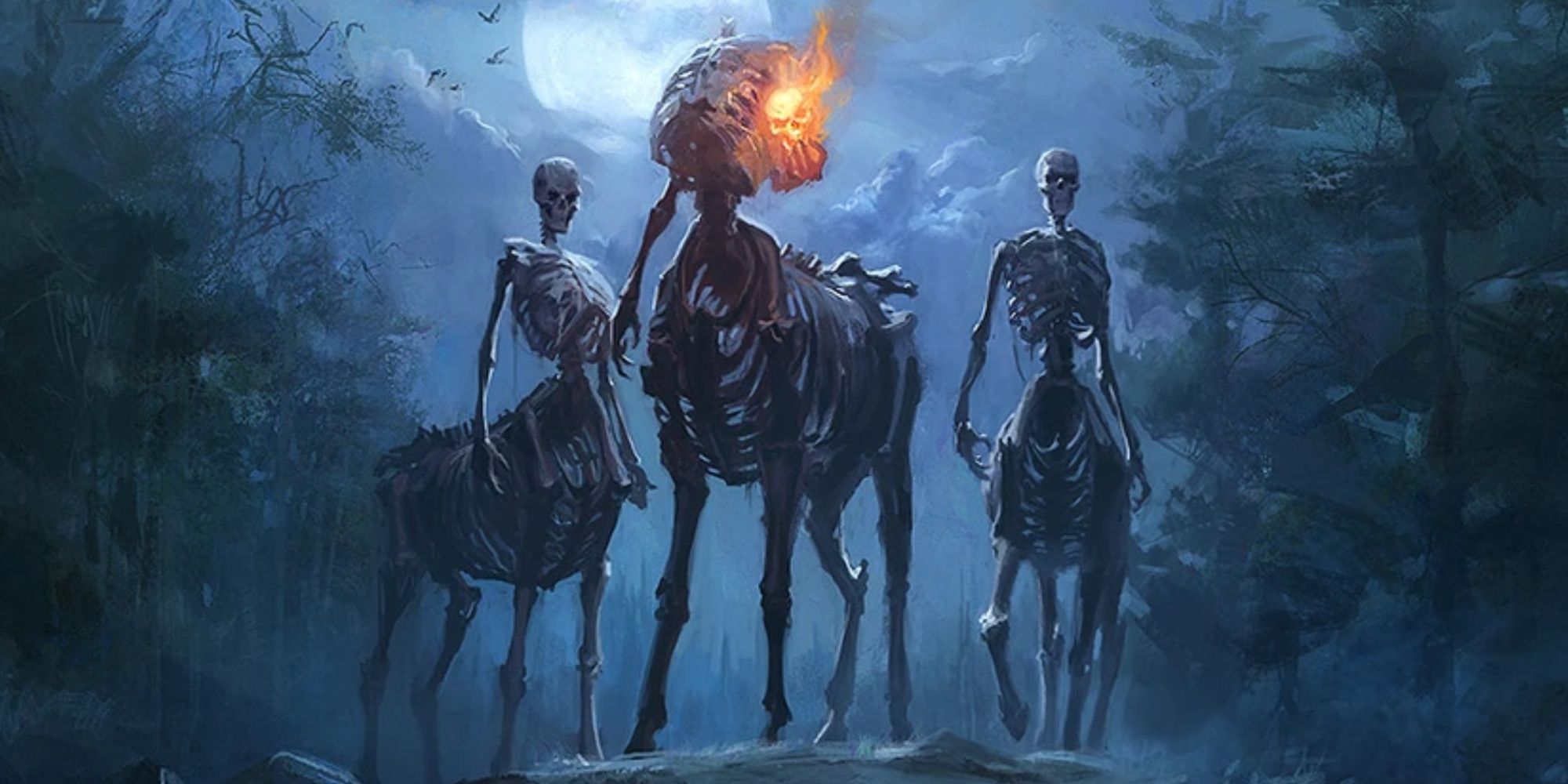 Official centaur art by John Anthony Di Giovanni The Herd of the Damned cropped