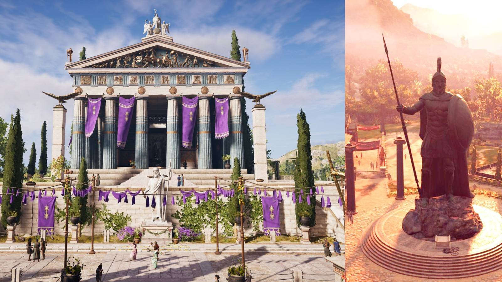 Olympia and the Tomb of Leonidas