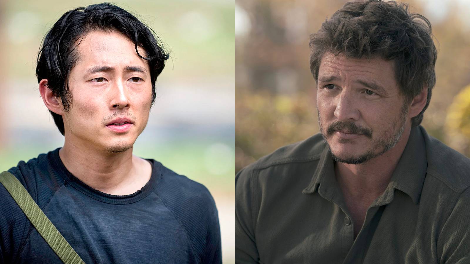 Pedro Pascal Steve Yeun The Last Of Us Walking Dead
