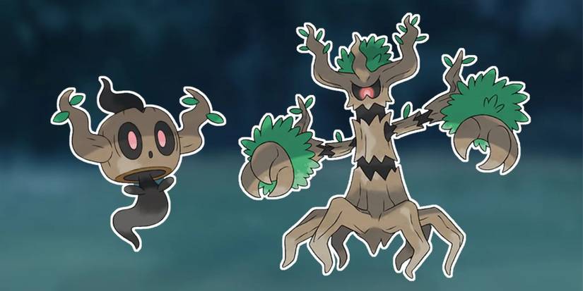 Phantump and Trevenant in Pokemon GO