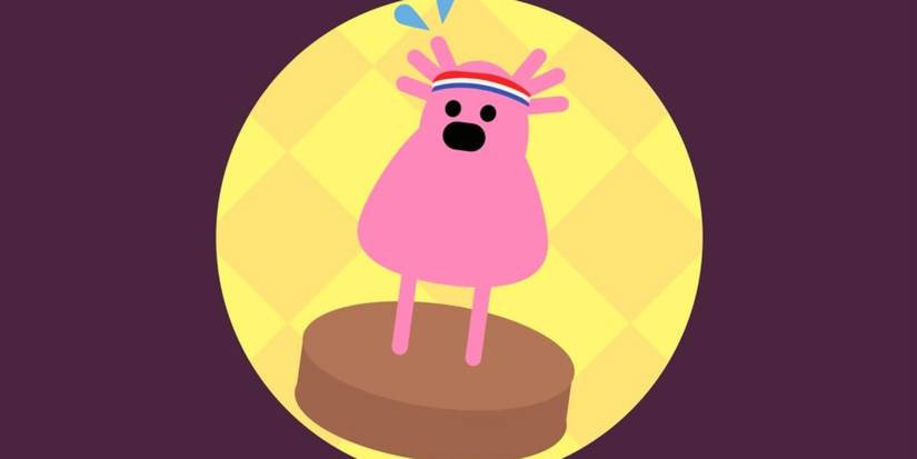 Pikuniku Baskick trophy purple background 