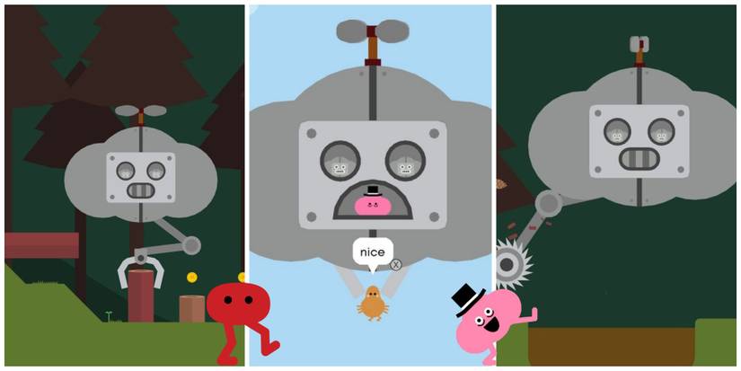 Pikuniku, Mr Sunshine, And the giant robots 