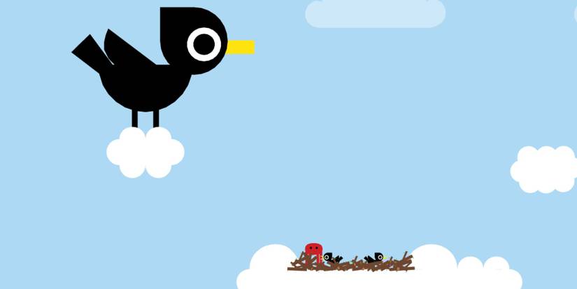 Pikuniku Giant Bird and the nest in the sky 