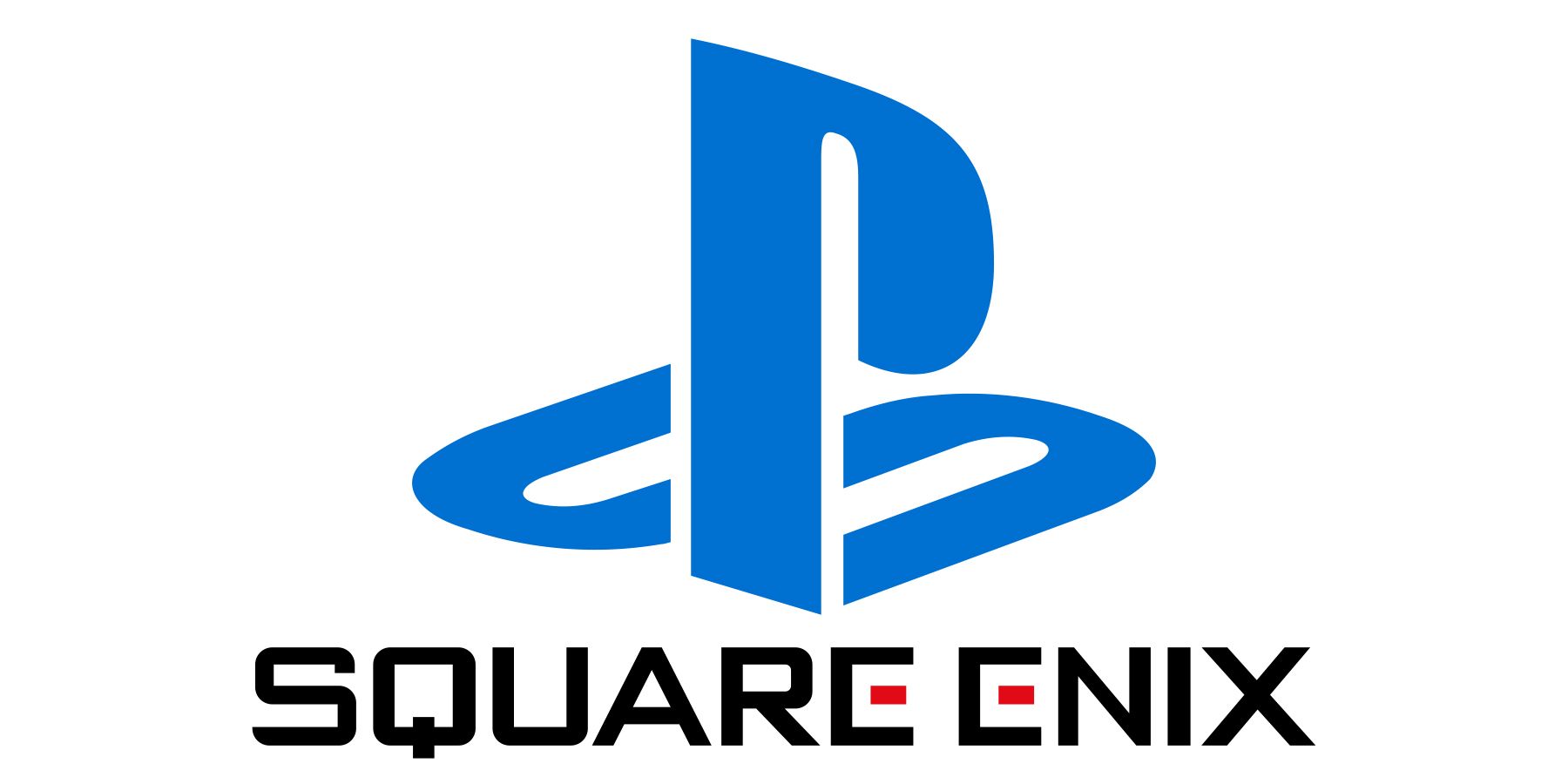 PlayStation emblem above Square Enix logo