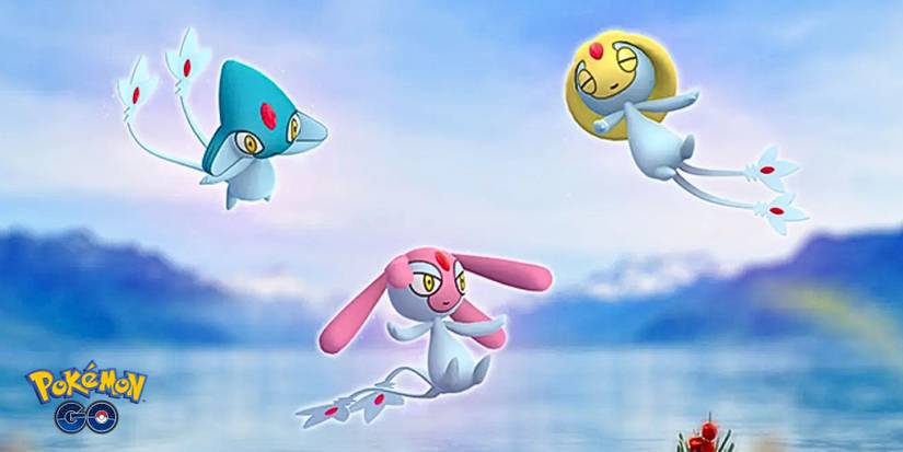 Azelf, Mesprit, and Uxie in Pokemon GO