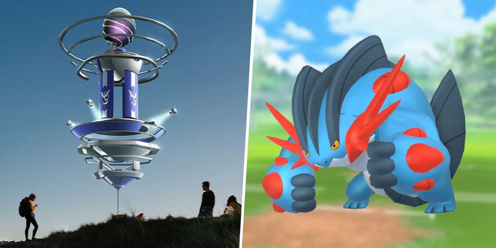 Mega Swampert Raid in Pokemon GO