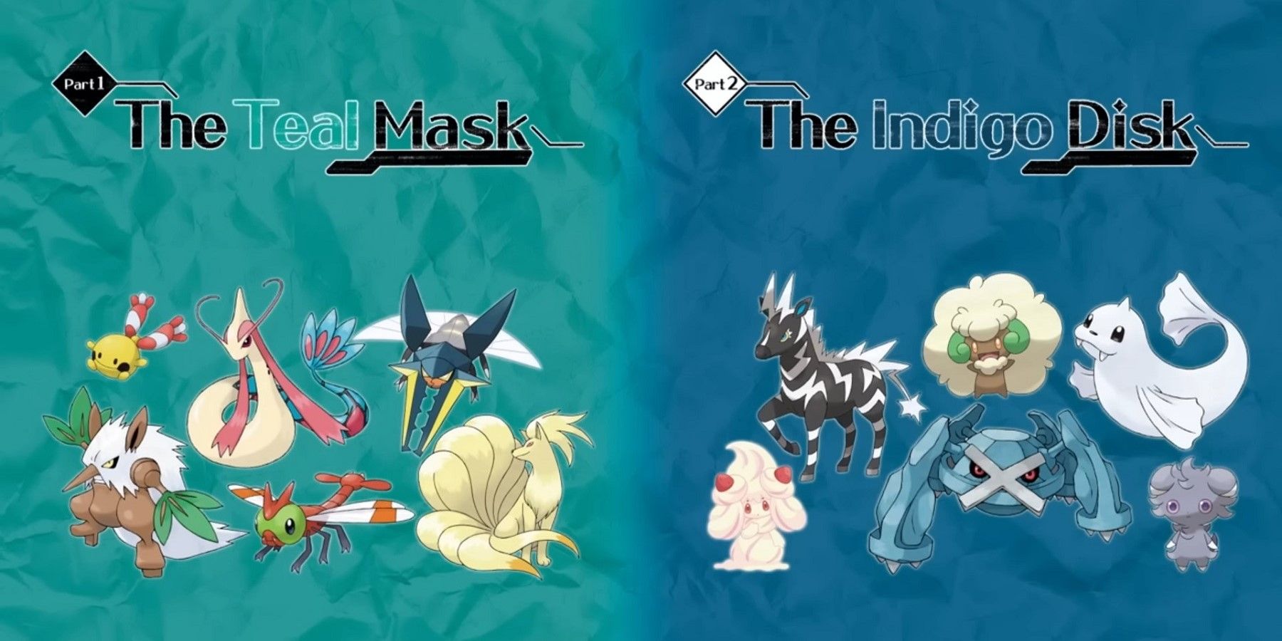 THE TEAL MASK DLC ALL NEW POKEMON with FORMS(13 Pokemon)🌟Pokémon  Scarlet&Violet