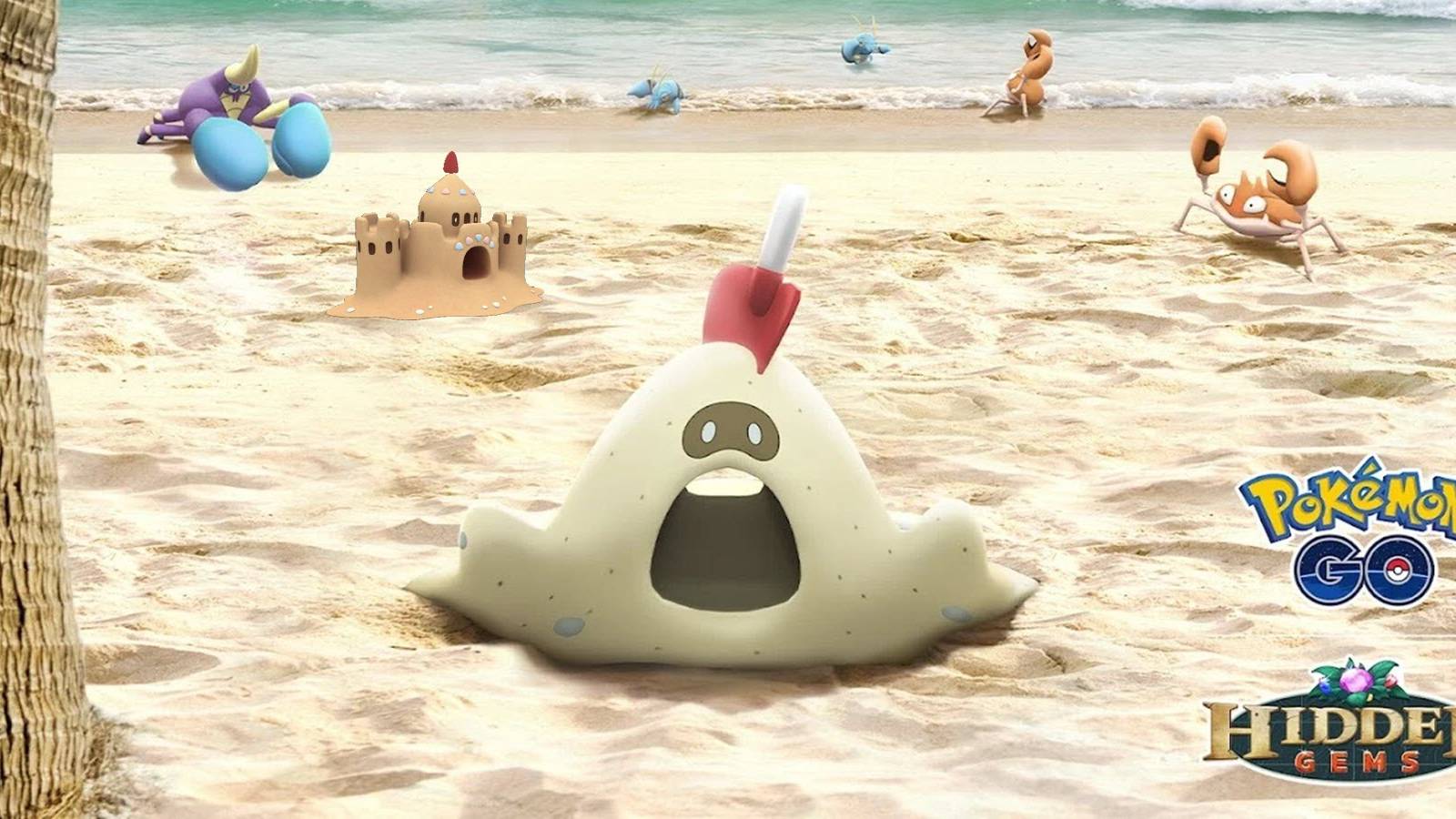 pokemong go sandygast catch