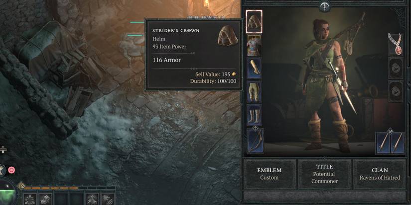 A player with the title Potential Commoner in Diablo 4