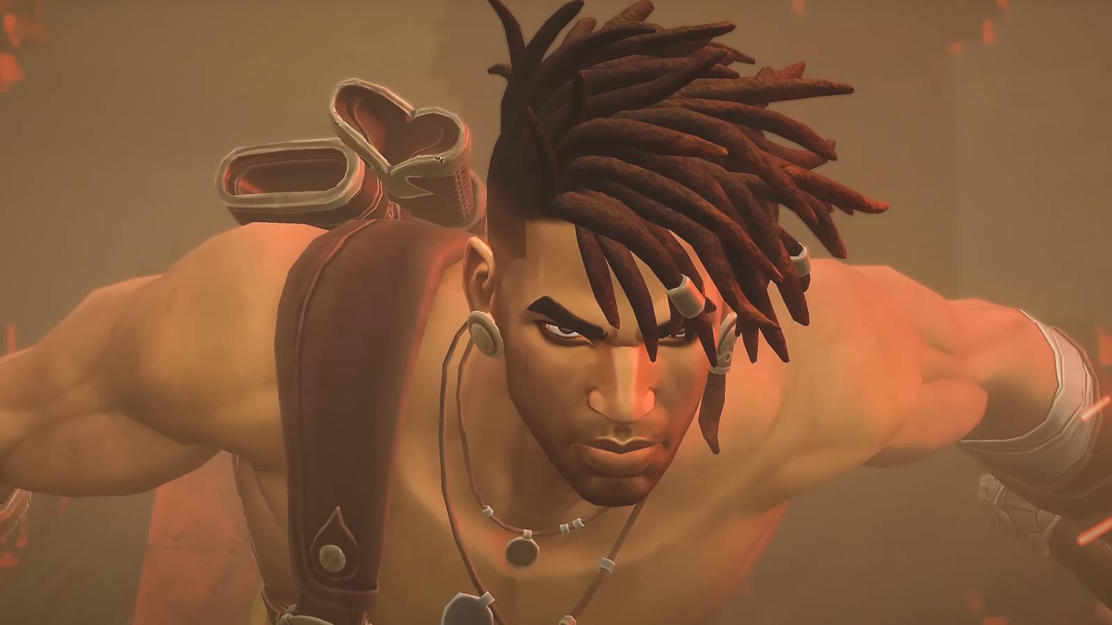 Prince of Persia The Lost Crown Sargon post-attack close-up