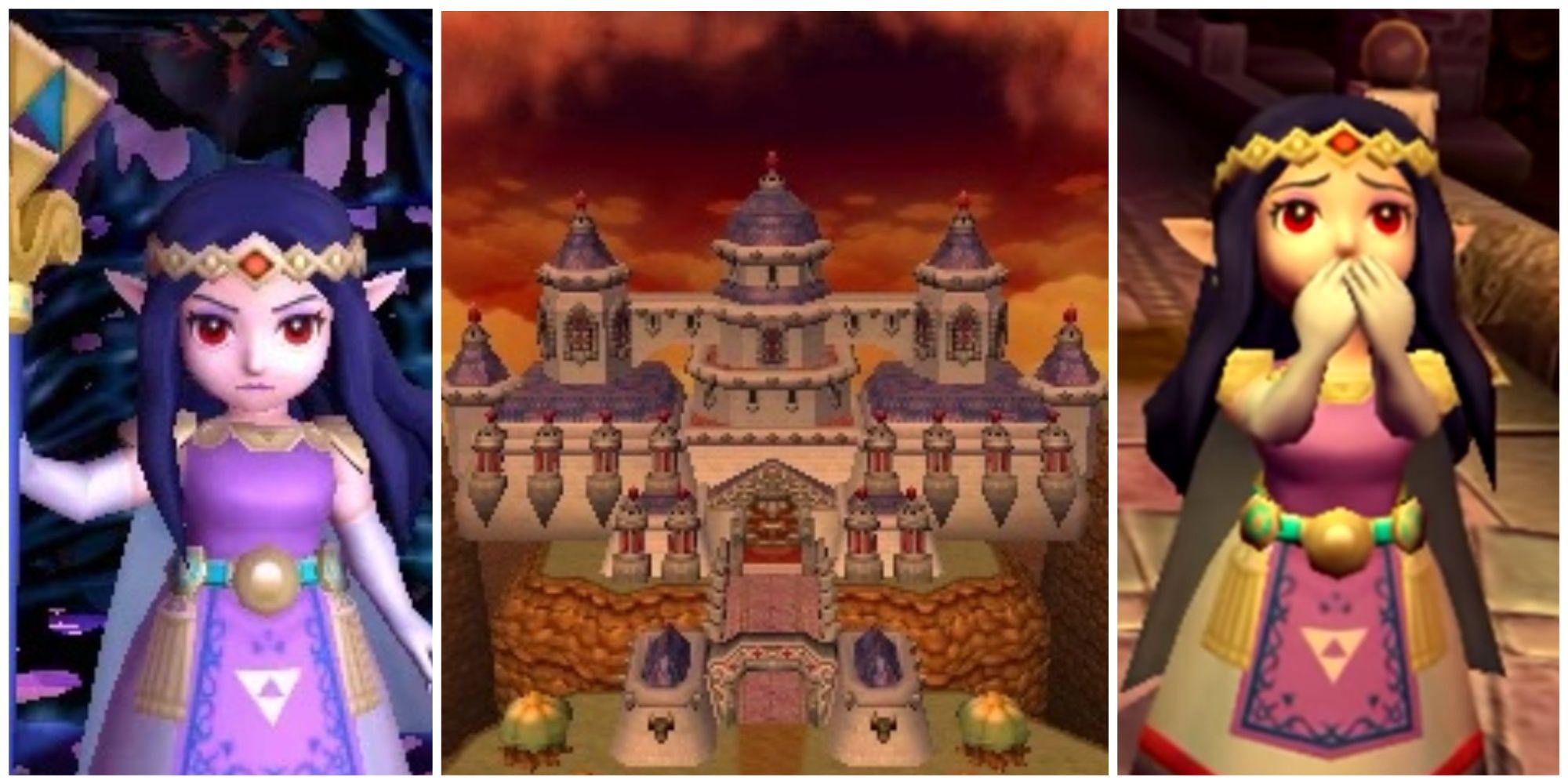 Princess Hilda and Lorule in Legend of Zelda: A Link Between Worlds